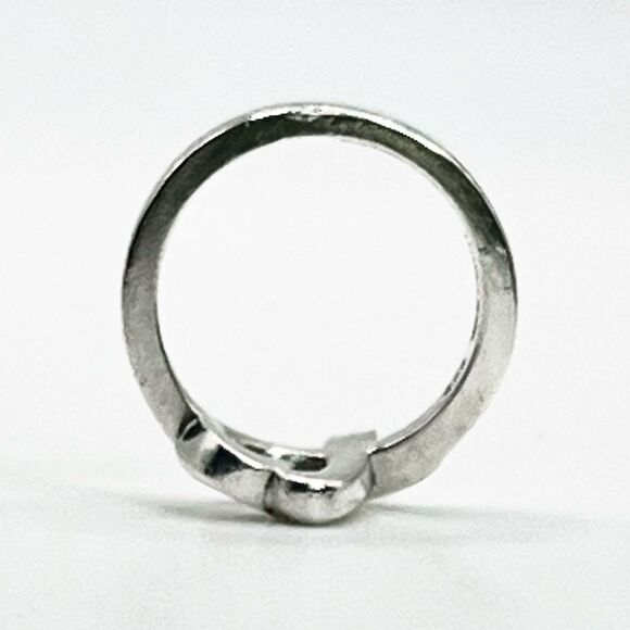 Tiffany & Co. Single Loving Heart Ring Paloma Picasso -529 Silver - Sz 6 - Picture 9 of 11
